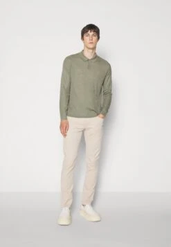 Emporio Armani 5 Pockets Pant - Slim Fit Jeans - Beige Chiaro -Indicode Men Wear Shop 016768cd42574cff9669aa12805233d8