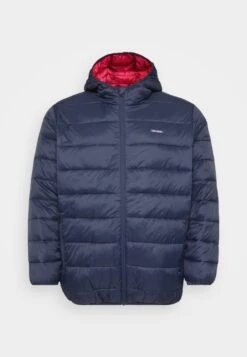 Jack & Jones JJVINCENT PUFFER HOOD - Light Jacket - Navy -Indicode Men Wear Shop 0190d57dd482412e9632f982cb09c31d