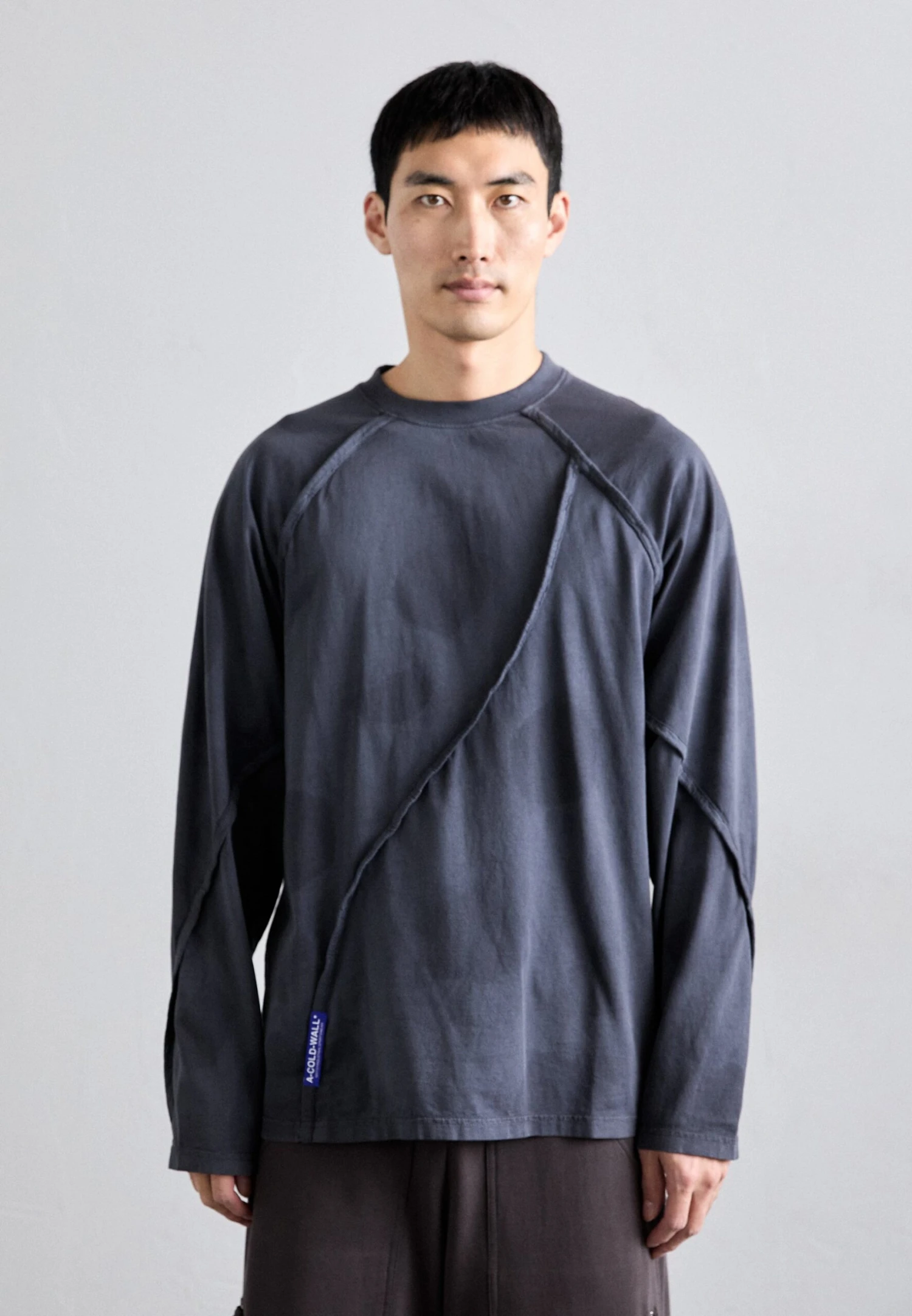 A-COLD-WALL* CHARTERED TSHIRT - Long Sleeved Top - Midnight 1 A-COLD-WALL* CHARTERED TSHIRT - Long Sleeved Top - Midnight