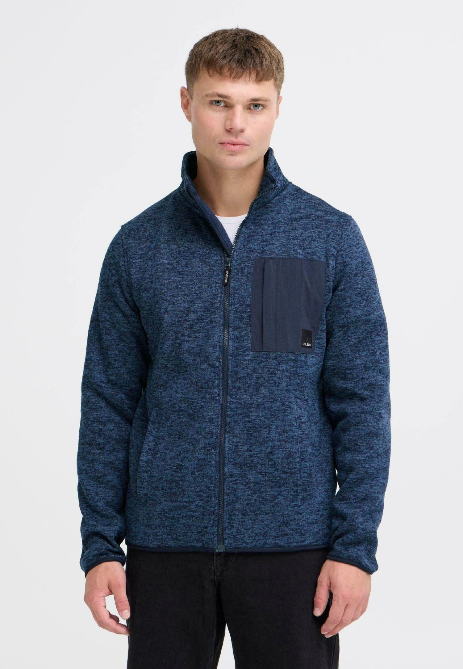 Blend BHMELFE - Summer Jacket - Dress Blues 1 Blend BHMELFE - Summer Jacket - Dress Blues