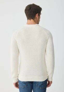 Pier One Jumper - Cloud Dancer -Indicode Men Wear Shop 02e03feac5a14a7094fa790fba3287a2
