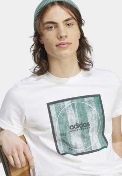 Adidas Sportswear Tiro Box Graphic- Print T-Shirt - White -Indicode Men Wear Shop 02f8b8dff2504d518319cbdc0be21628