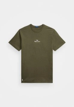 EMBROIDERED LOGO JERSEY T-SHIRT - Print T-shirt - Vintage Khaki 28 EMBROIDERED LOGO JERSEY T-SHIRT - Print T-shirt - Vintage Khaki -Indicode Men Wear Shop 036d7a869f7d494cbe8ccd2a33f8310f