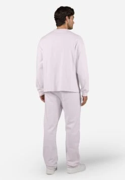 Pegador LOGO WIDE PANTS - Tracksuit Bottoms - Washed Light Lilac/white Gum 22 Pegador LOGO WIDE PANTS - Tracksuit Bottoms - Washed Light Lilac/white Gum -Indicode Men Wear Shop 03a39b1b27a54b23b8ea684c4c1dd74a