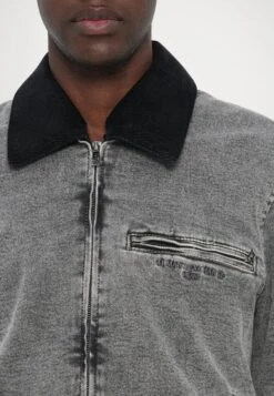 Armani Exchange BLOUSON - Denim Jacket - Grey -Indicode Men Wear Shop 04e46c61b8394868af594ec855fbd68d