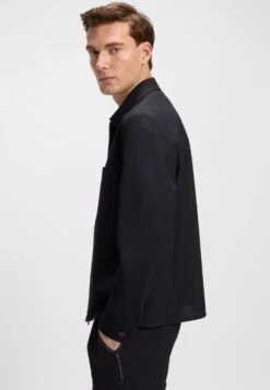 Boss Light Jacket - Dark Blue Four -Indicode Men Wear Shop 0520451b7ce94190810dfbf0c3cb6c41