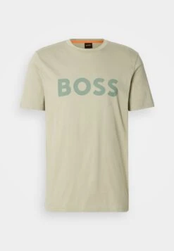 Boss THINKING - Print T-shirt - Open Green -Indicode Men Wear Shop 0783aae233e249d3b593db31044e3028