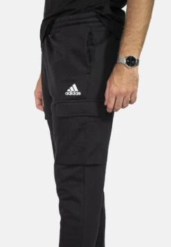 Adidas Sportswear Felczy C- Tracksuit Bottoms - Black/White -Indicode Men Wear Shop 08824ddd51434731ba53bbaa43aed9c2
