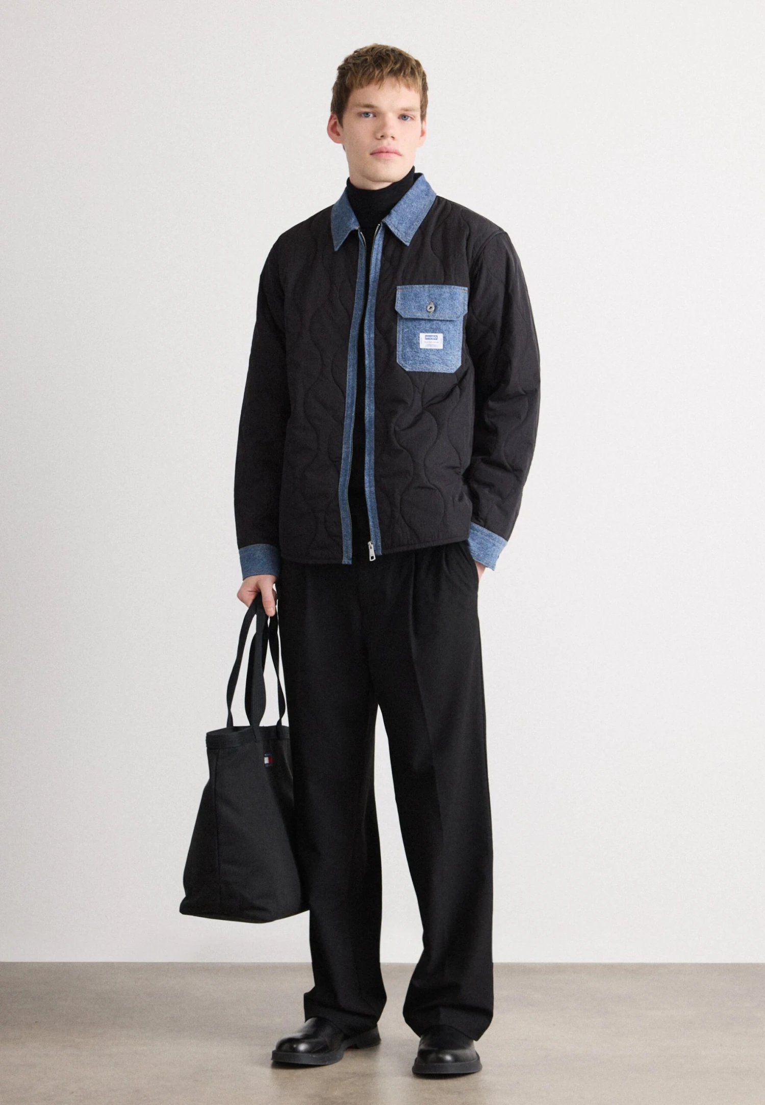 Hugo EBEY - Light Jacket - Black 2 Hugo EBEY - Light Jacket - Black - Image 2