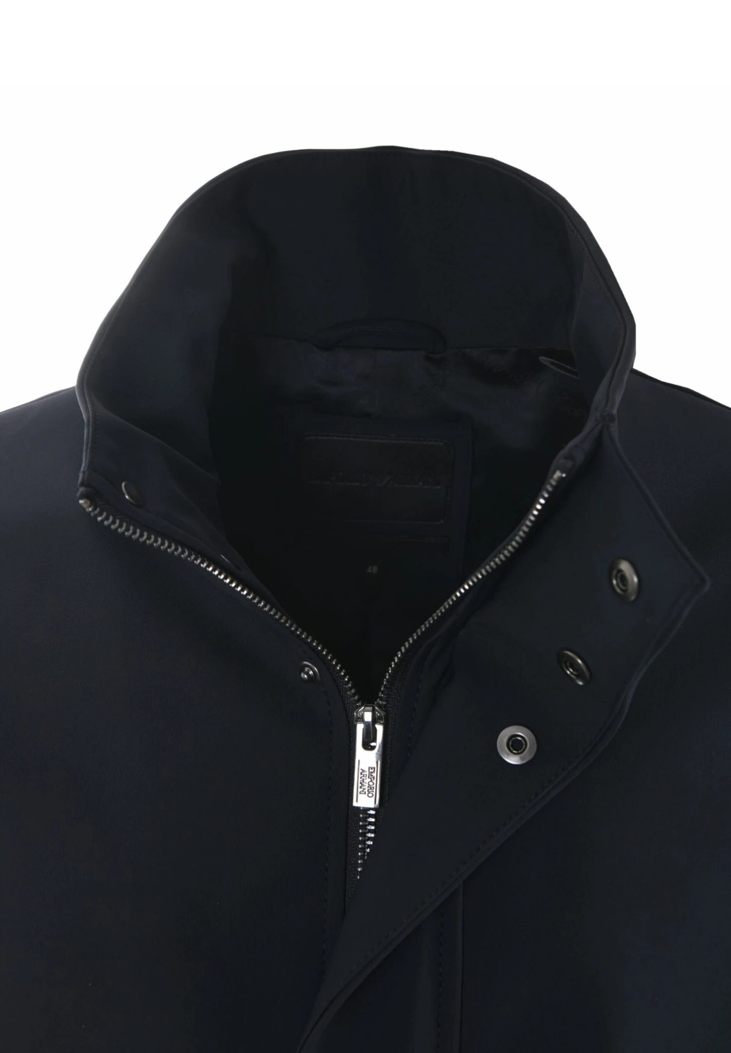 Emporio Armani Short Coat - Blu 3 Emporio Armani Short Coat - Blu - Image 3