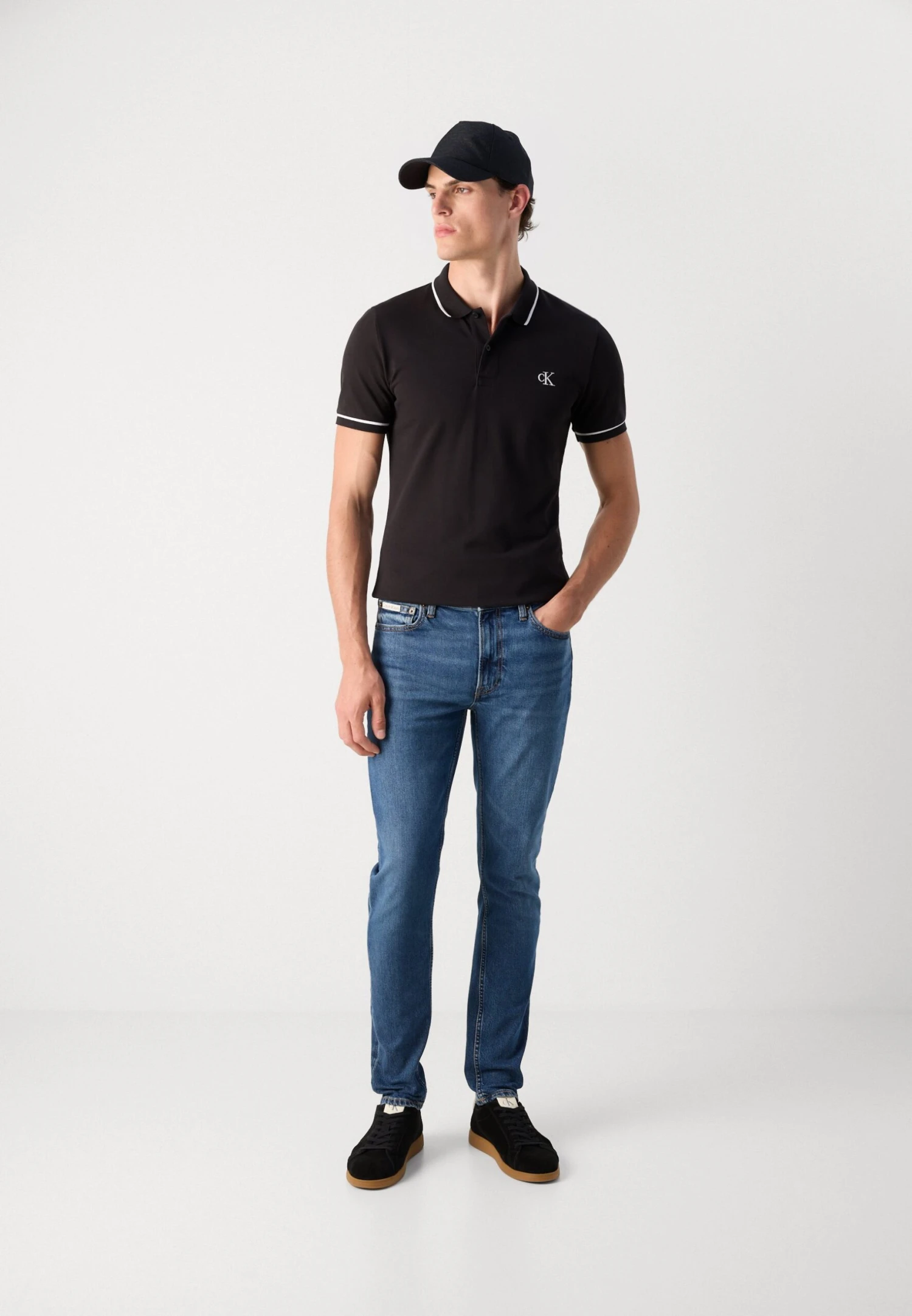 Calvin Klein Jeans SLIM - Jeans Tapered Fit - Sahara Sand 5 Calvin Klein Jeans SLIM - Jeans Tapered Fit - Sahara Sand - Image 5