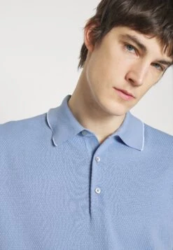 Boss Gorillo - Polo Shirt - Open Blue -Indicode Men Wear Shop 0a507dbae5c14a039a6a828d92ba1adc