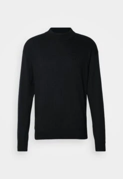 Scotch & Soda CORE DROPPED SHOULDER MOCK NECK - Jumper - Night 19 Scotch & Soda CORE DROPPED SHOULDER MOCK NECK - Jumper - Night -Indicode Men Wear Shop 0d53f5609379477595f64fcede6aca7c