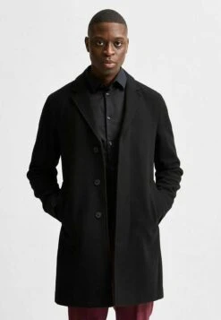 Selected Homme Classic Coat - Black