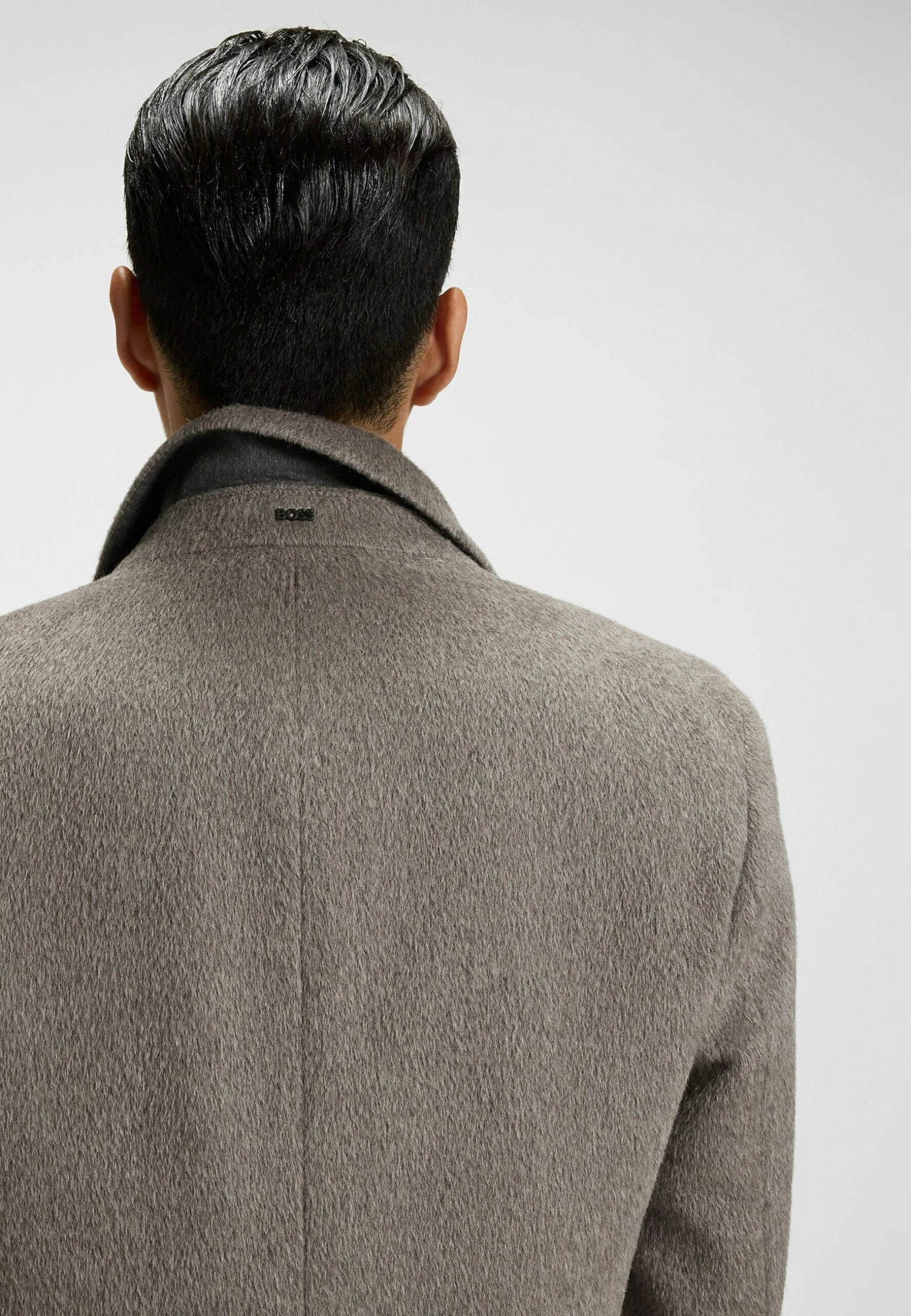 Boss Classic Coat - Khaki Two 5 Boss Classic Coat - Khaki Two - Image 5