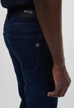 Boss Slim Fit Jeans - Dark Blue Fifteen -Indicode Men Wear Shop 0f3c4c15ef4d48ce9f189f33101cfbd1
