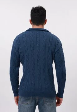 Pier One HALF ZIP - Jumper - Navy -Indicode Men Wear Shop 0f75b7c8d4af42608d832df850a7be13