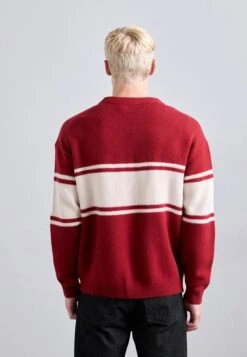 Emporio Armani CARDIGAN - Cardigan - Red/french Oak -Indicode Men Wear Shop 11fb13c8a1344b23b5004d83ae292389