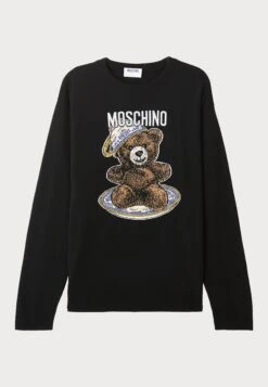 MOSCHINO Jumper - Multi White -Indicode Men Wear Shop 122da13ec96f439eb765517b96c16436
