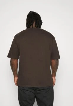 YOURTURN Print T-Shirt - Brown -Indicode Men Wear Shop 14a43eedb6a444ba8d5e7f9d37234b20
