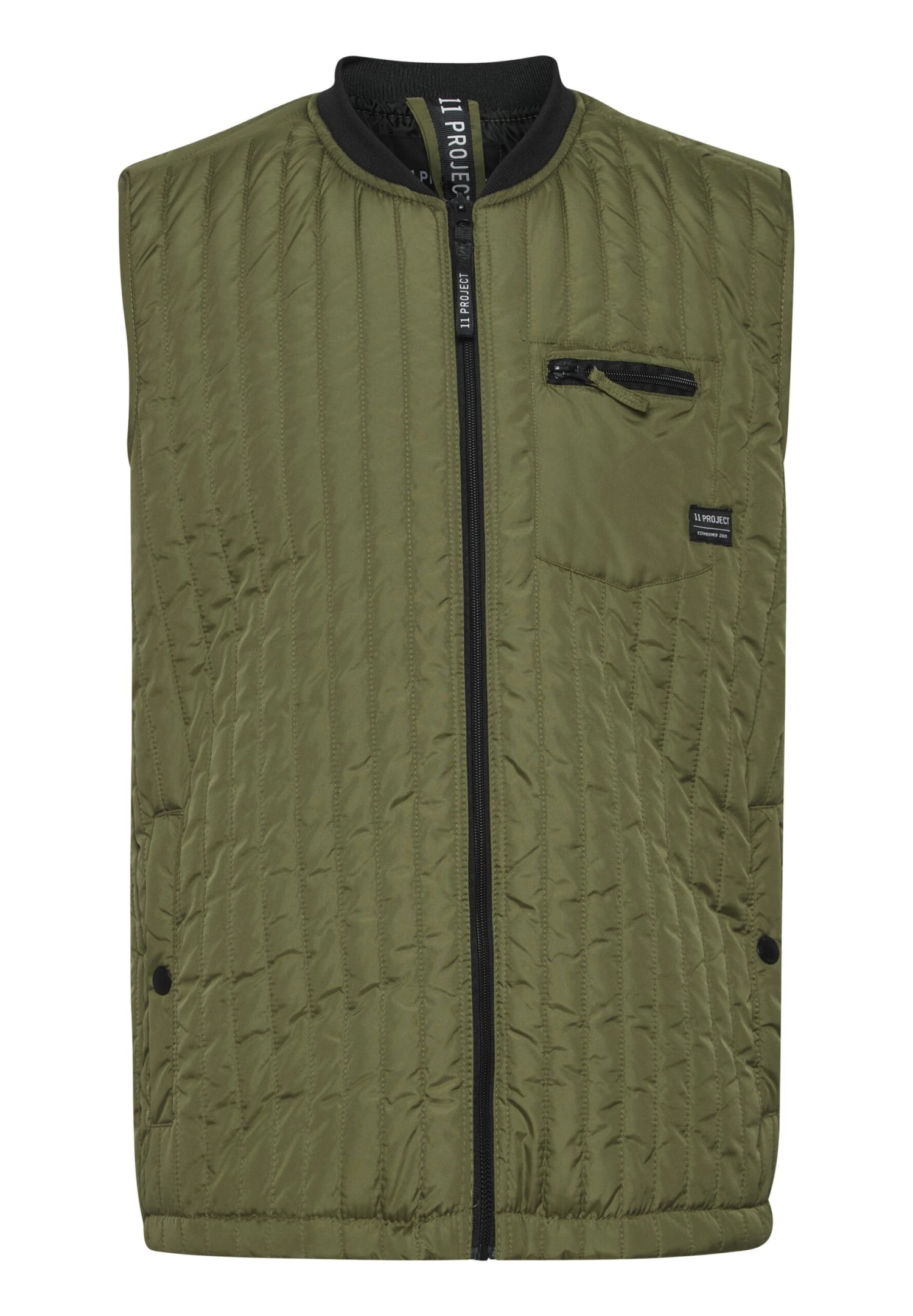 PRARNE - Waistcoat - Loden Green 6 PRARNE - Waistcoat - Loden Green - Image 6