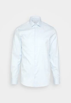 Check Easy Care Fitted Shirt - Formal Shirt - Airy Blue -Indicode Men Wear Shop 15e2c46784c1438c94d2da86354f5736