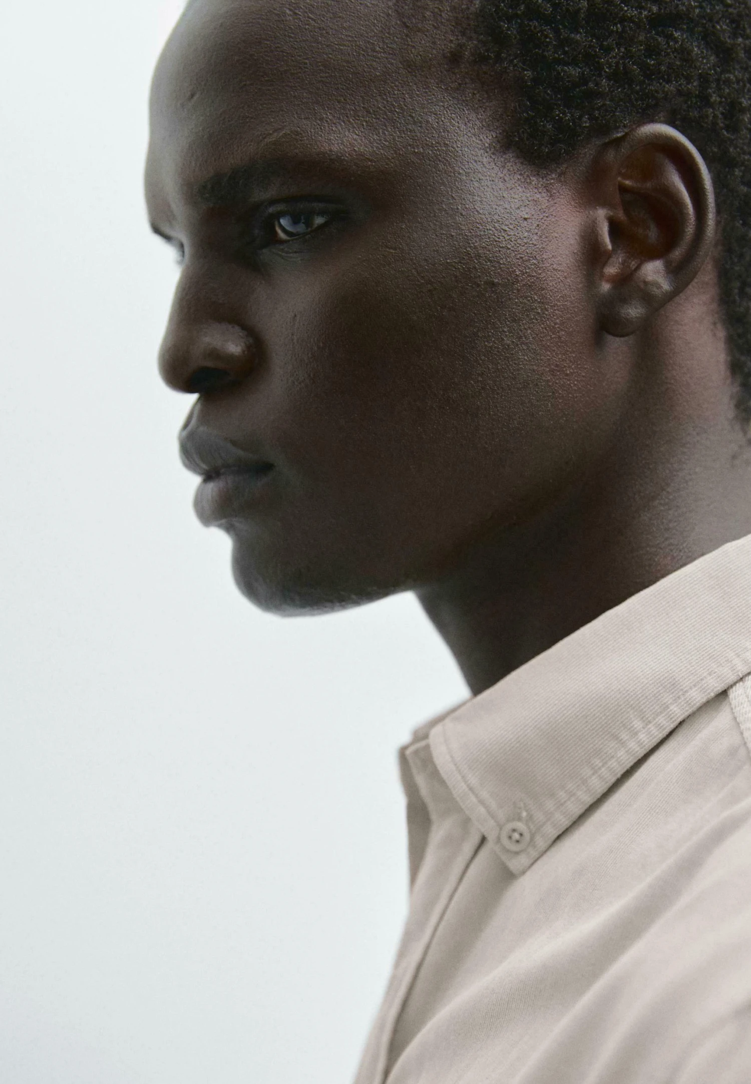 Massimo Dutti REGULAR FIT NEEDLECORD - Shirt - Sand 5 Massimo Dutti REGULAR FIT NEEDLECORD - Shirt - Sand - Image 5