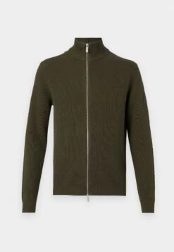 Selected Homme SLHDANE STRUCTURE FULL ZIP - Cardigan - Black -Indicode Men Wear Shop 16e674d76ff34f6a82fa6bf7bbae286c