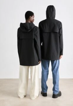 Rains SUVA LONG JACKET - Hardshell Jacket - Black -Indicode Men Wear Shop 183bb6a88e30428c92da1120ece6bcee