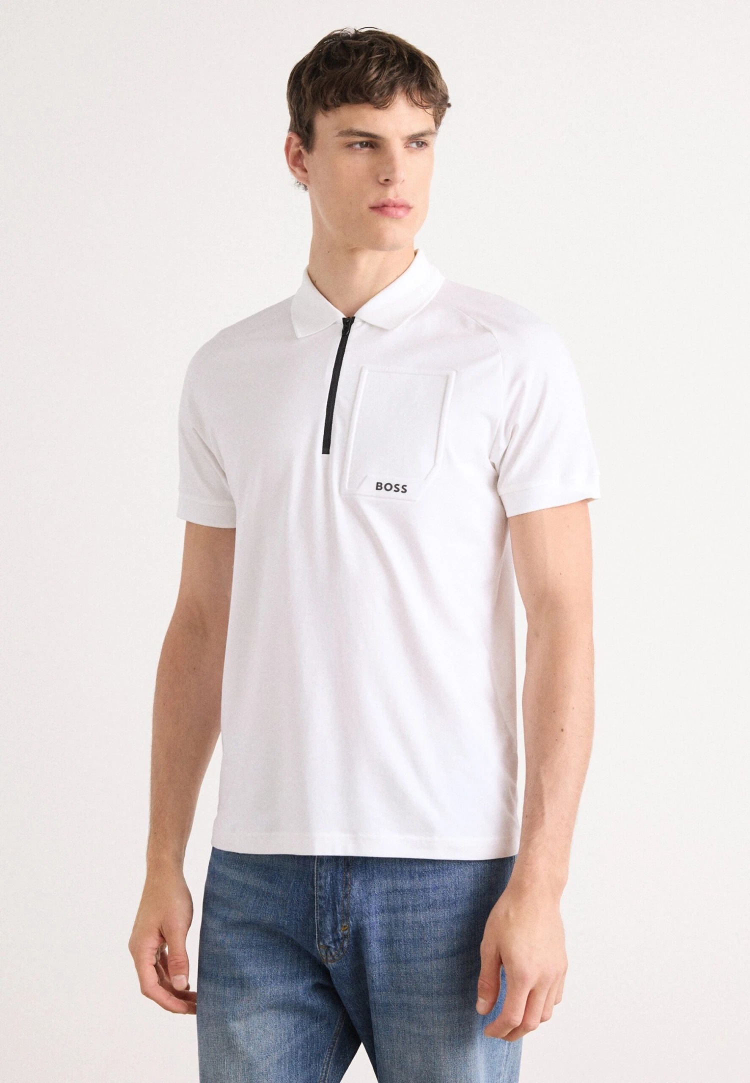 Boss URBAN TECH - Polo Shirt - White 1 Boss URBAN TECH - Polo Shirt - White