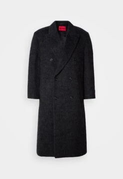 Hugo MANUS - Classic Coat - Black -Indicode Men Wear Shop 1aa1c46318024c1586122a467d67ad96
