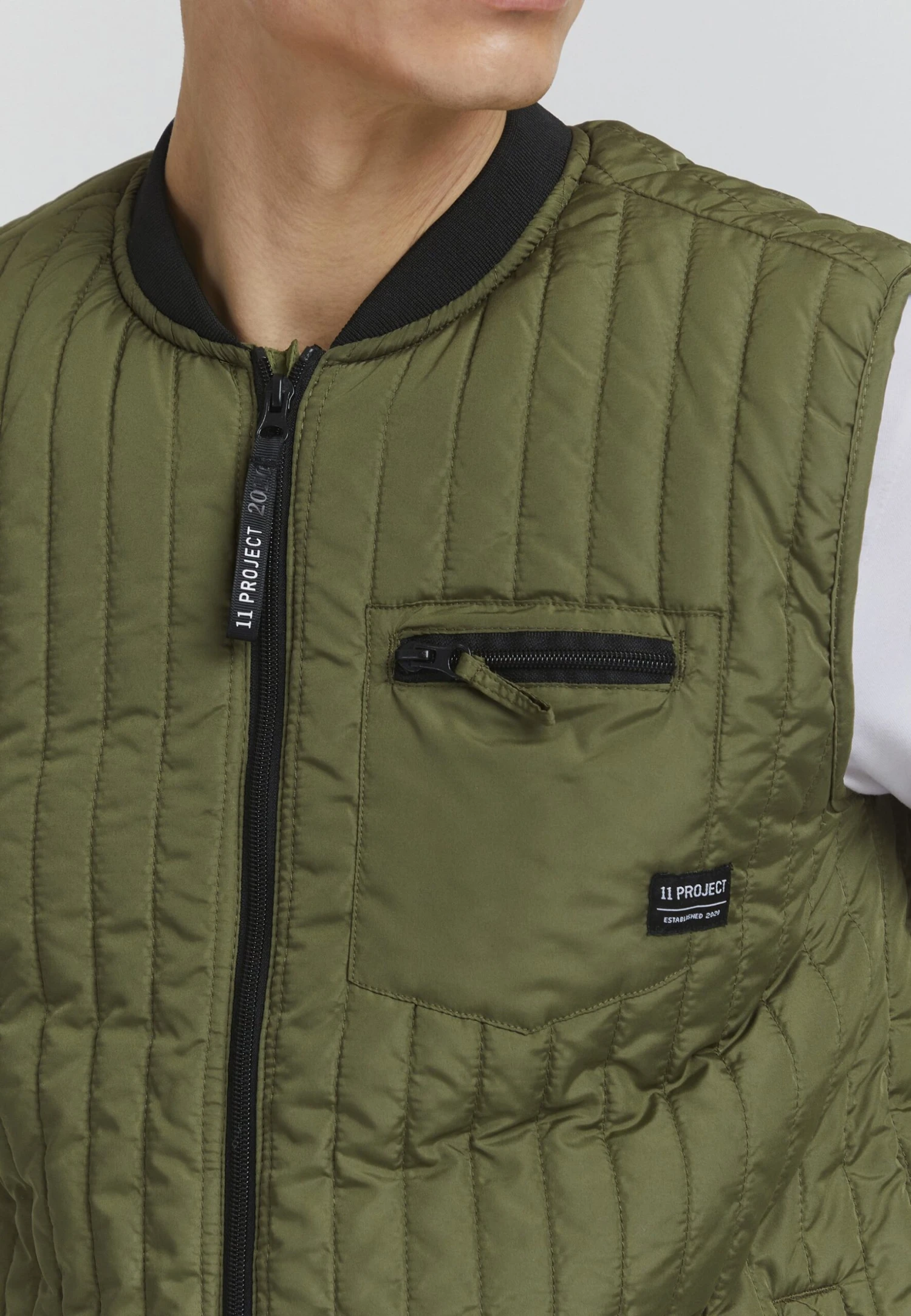 PRARNE - Waistcoat - Loden Green 4 PRARNE - Waistcoat - Loden Green - Image 4