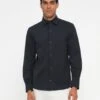 7 For All Mankind REGULAR SHIRT COMFORT - Shirt - Dark Blue