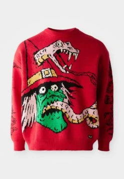 Volcom VILLARD SWEATER - Jumper - Lifeguard Red -Indicode Men Wear Shop 1db7e31e8acb4d2d9bb5a4e1f88d758a