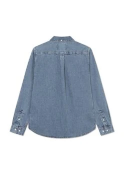 Les Deux KONRAD - Shirt - Light Indigo Wash -Indicode Men Wear Shop 1e18082050a346ba866be627d3e4adc9
