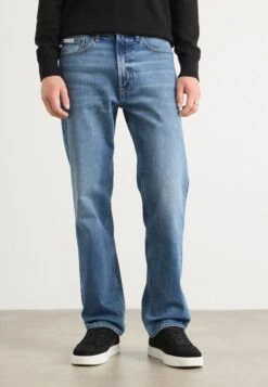 Calvin Klein Jeans Straight Leg Jeans - Tinted Stone