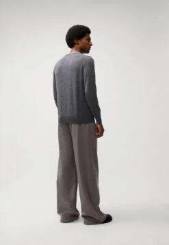 Marc O'Polo CREWNECK - Jumper - Graphite Grey Melange -Indicode Men Wear Shop 1f66a0d2d2a44c20ad4aed320024fb53