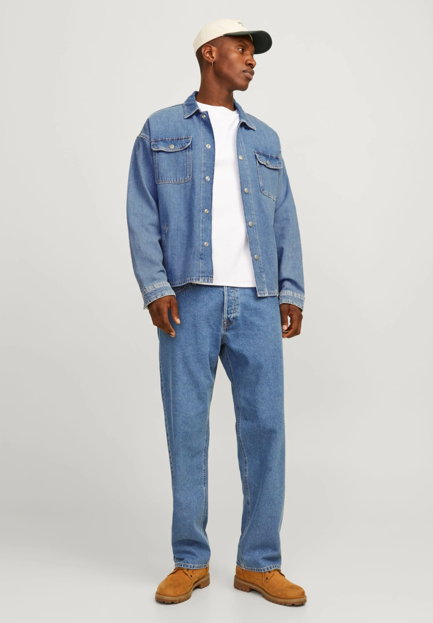 Jack & Jones JJIEDDIE JJORIGINAL - Straight Leg Jeans - Blue Denim 2 Jack & Jones JJIEDDIE JJORIGINAL - Straight Leg Jeans - Blue Denim - Image 2