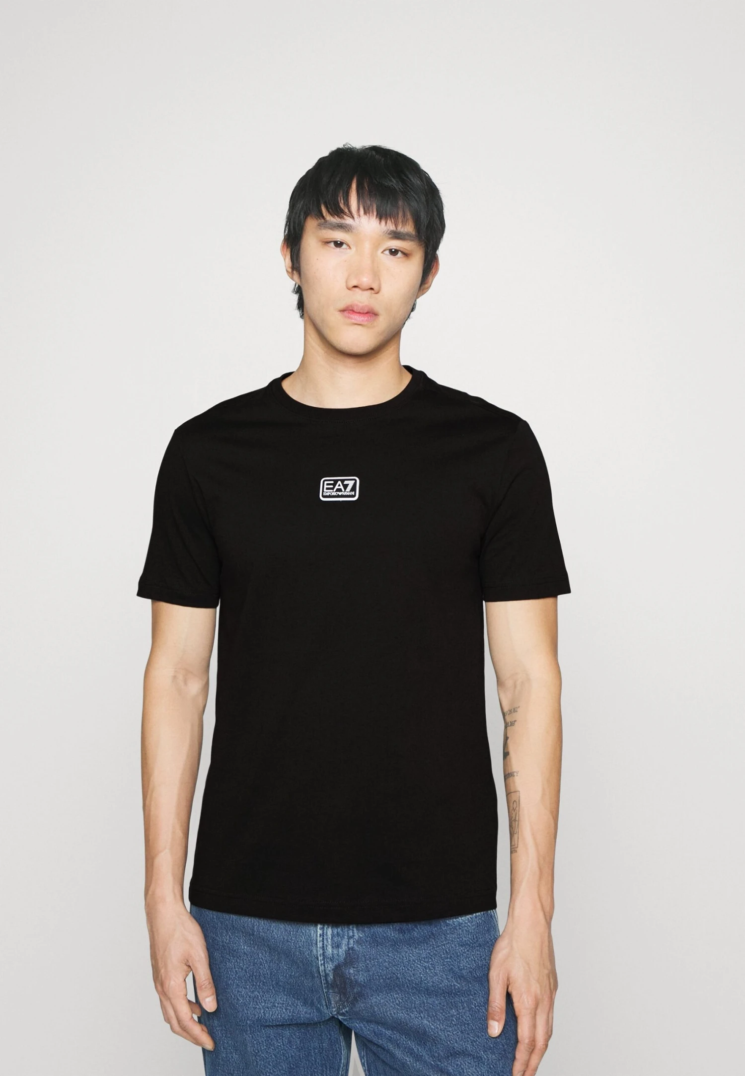 EA7 Emporio Armani Basic T-Shirt - Black 1 EA7 Emporio Armani Basic T-Shirt - Black