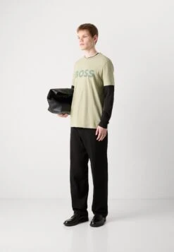 Boss THINKING - Print T-shirt - Open Green -Indicode Men Wear Shop 2260512220e446ea8ee1a17c05c0582d