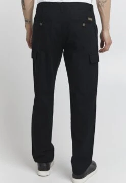 Indicode Jeans IDMosat - Cargo Trousers - Black -Indicode Men Wear Shop 2307a9b852cb4f20a2f735c4c1bcf262