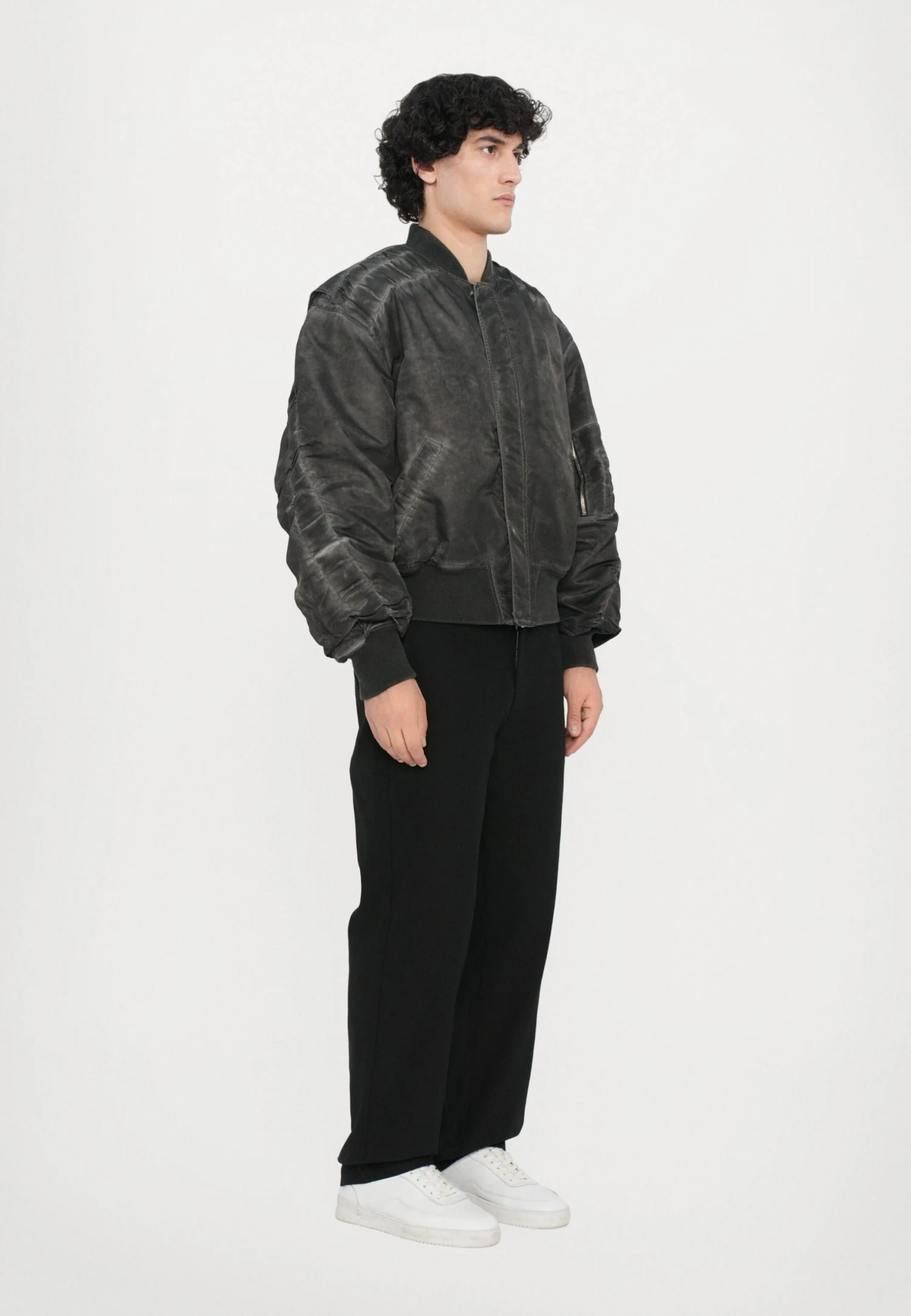 Han Kjøbenhavn OVERSIZED PADDED JACKET - Bomber Jacket - Ash Grey 4 Han Kjøbenhavn OVERSIZED PADDED JACKET - Bomber Jacket - Ash Grey - Image 4