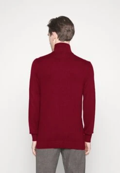 Tom Tailor Structured Troyer - Jumper - Ivy Red -Indicode Men Wear Shop 24aad58f4ab2422881eff6989bffd125