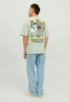 Jack & Jones Print T-Shirt - Celadon