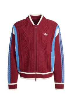 Adidas Originals WICONS - Cardigan - Shadow Red Off White Ash Blue -Indicode Men Wear Shop 27563c8e371942edbef6ae0d3f40e310