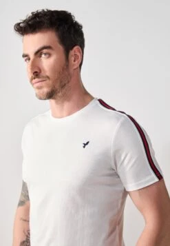 Pier One 2 PACK - Print T-shirt - Bright White,mottled Light Grey -Indicode Men Wear Shop 2760fa4c937d471086d1d88ecb6fcadc