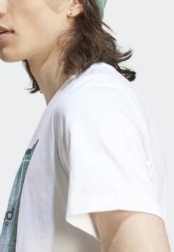 Adidas Sportswear Tiro Box Graphic- Print T-Shirt - White -Indicode Men Wear Shop 27e96804aad84beba1317216e78901d7