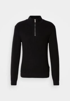 Indicode Jeans ZIP - Jumper - Black -Indicode Men Wear Shop 290f0607ea9141f0bd4313fb6d8378bb