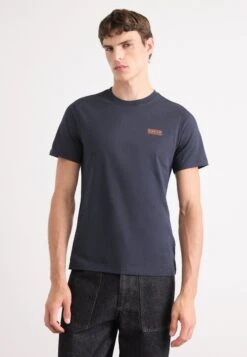 Barbour International SMALL LOGO - Basic T-shirt - Dark Navy