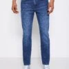 Lee Austin - Straight Leg Jeans - Mid Bluegrass